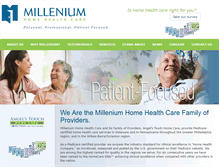 Tablet Screenshot of mhomehealth.com